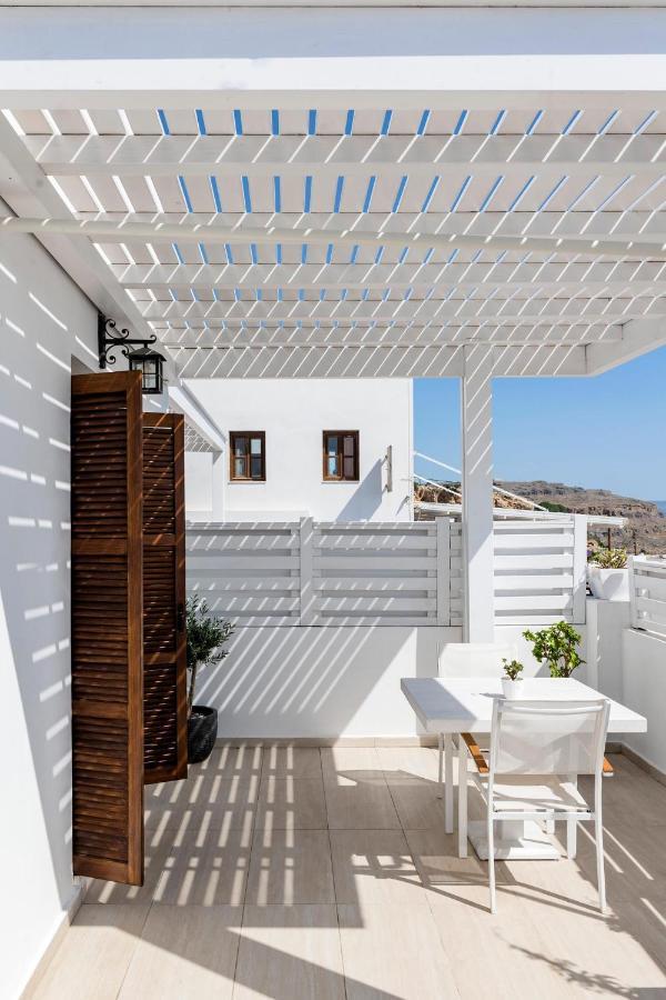 לינדוס Traditional Lindian Suites מראה חיצוני תמונה