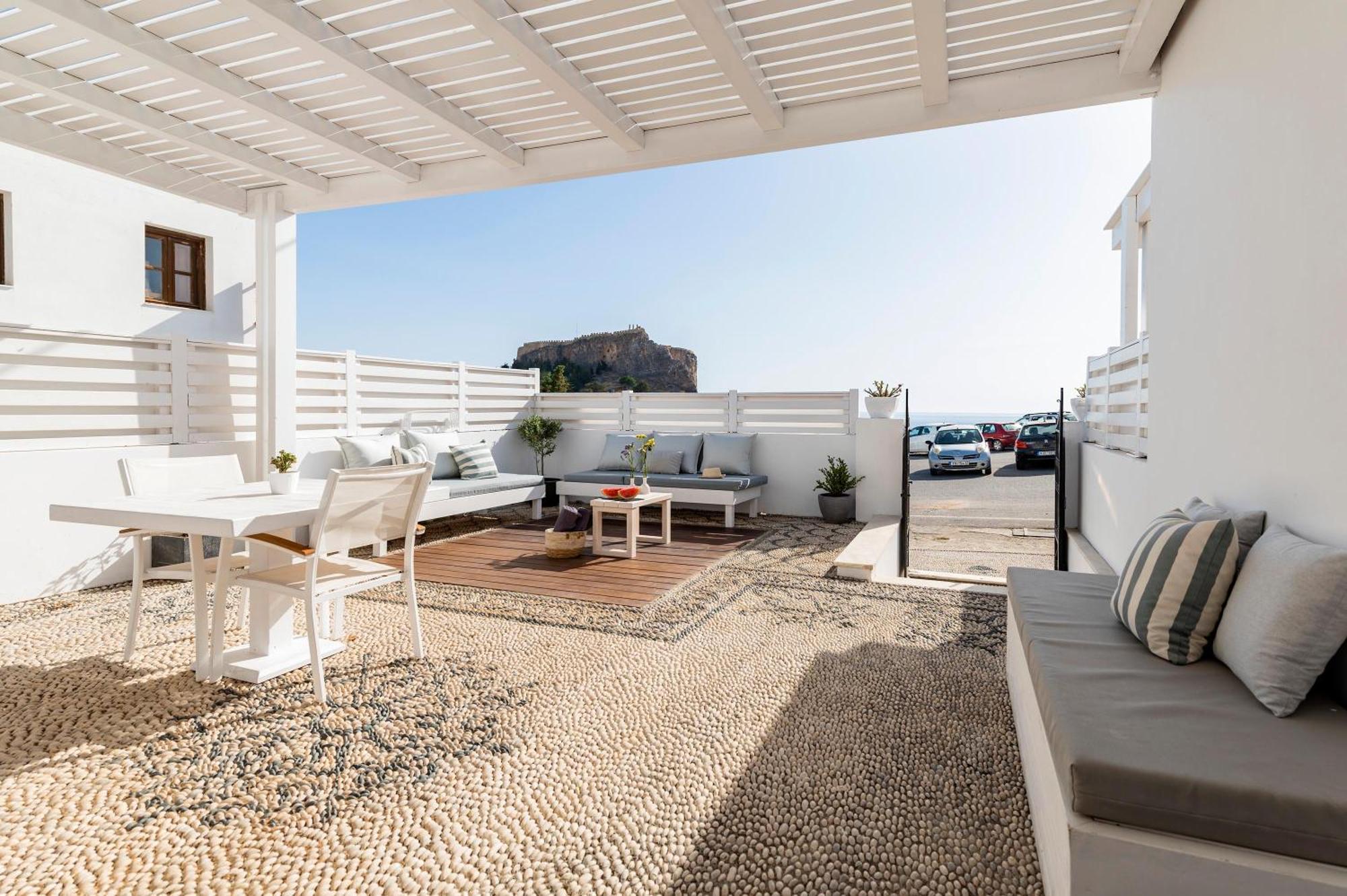 לינדוס Traditional Lindian Suites מראה חיצוני תמונה